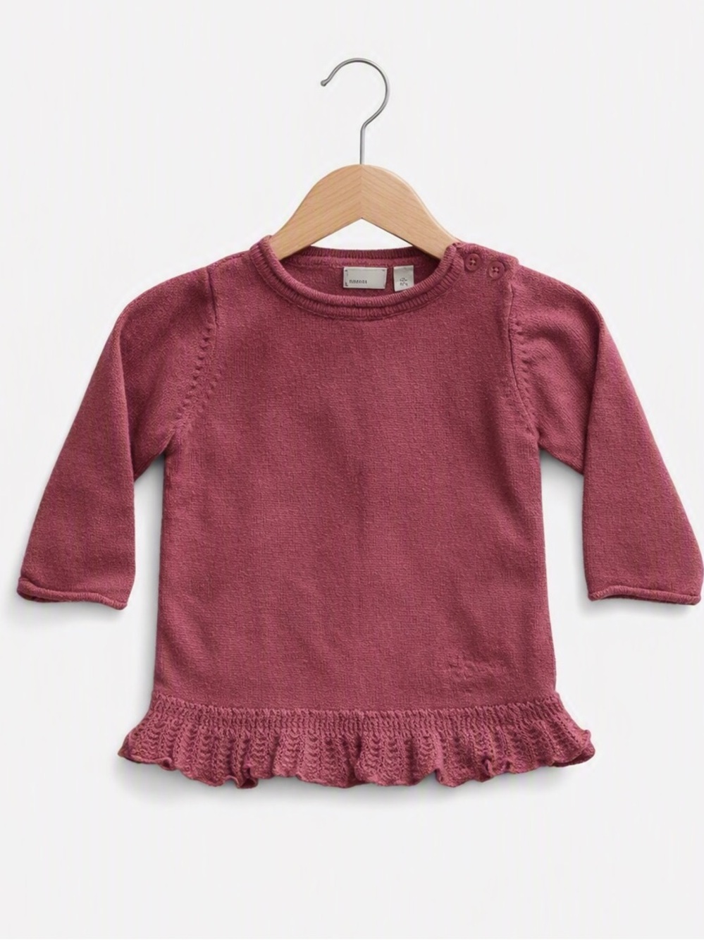 10/$15 Mexx Dusty Rose Knit Sweater Size 4-6